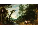 Allegorie der Liebe by Sebastian Vrancx, oil, offered Dec 2015