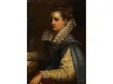 Selbstbildnis by Lavinia Fontana, oil on copper, offered Sep 2024