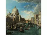 Vedute von Santa Maria Della Salute by William James, oil on canvas, sold Dec 2021