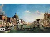 Venedigvedute mit Sakralen Gebäuden by Canaletto, oil on canvas, sold Mar 2026