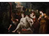 Untitled by Marcantonio Franceschini, oil on canvas, offered Sep 2022