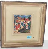 Italien", um 1930 by Heinrich Herzig, oil on board, sold Sep 2015