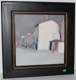 Arles", Herbst 1972 by Hans Ruedi Sieber, oil on canvas, sold Sep 2015