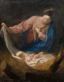 Maria mit Kind by Norditalien, 2.Hälfte 17.Jh., oil on canvas, sold Jun 2015