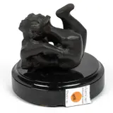 Female Acrobat by Chaim Gross, 1940, bronze sculpture, sold Feb 2024