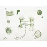 Untitled by Roy De Forest, 1965, lithograph in colors, sold Feb 2024