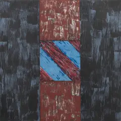 Square Light 2 by Sean Scully, 1988, etching and aquatint in colors, sold Feb 2024
