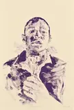 Self Portrait by Joel Tshepo Sebothoma, monotype, sold Mar 2026