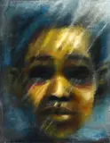 Portrait by Doctor Maila, oil on canvas, sold May 2026