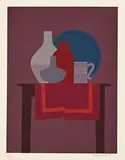 Still Life with Vessels by Francois Naudé, silkscreen, sold May 2026