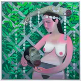 The Great Burden by Corey K. Lamb, 2020, Acrylic on Canvas, sold May 2025