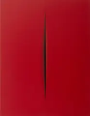 Lucio Fontana - Spatial Concept by Taras Polataiko, 2008, Acrylic on Canvas, sold Jun 2025