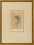 Le Printemps" [The Springtime] by Auguste Rodin, Drypoint Etching, sold Jun 2025