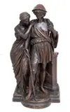 Untitled by Eugène-Antoine Aizelin, Bronze Sculpture, sold Jun 2025