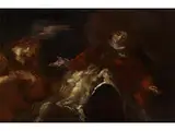 Beweinung Christi by Giuseppe Bazzani, oil on canvas, offered Sep 2018