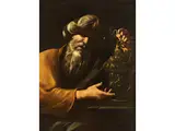 Aaron by Jusepe de Ribera, oil on canvas, sold Mar 2024