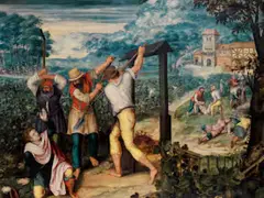Martyrium Eines Heiligen by Otto van Veen, oil on panel, sold Jun 2026