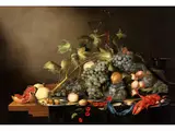 Früchtestillleben mit Flusskrebs und Walnüssen by Jan Davidsz. de Heem, oil on canvas, sold Mar 2026