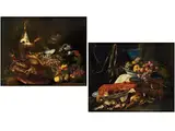Stillleben mit Früchten und Vögeln by Jan Fyt, oil on canvas, offered Dec 2023