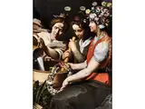 Allegorie des Frühlings by Abraham Janssens, oil on canvas, sold Dec 2023