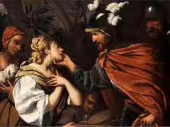 Jiftach und Seine Tochter by Pietro della Vecchia, oil on canvas, sold Mar 2026