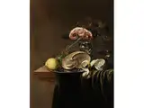 Grosses Prunkstillleben mit Nautilusmuschel, Zitronen und Schinkenstück in Einer Tazza by auch Jasper Geeraerts Jasper Geerards, oil on panel, offered Jul 2018