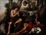 Merkur und Argus by Hendrick van Somer, oil on canvas, offered Sep 2016