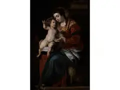 Maria mit dem Kind by Gaspar de Crayer, oil on canvas, sold Dec 2016
