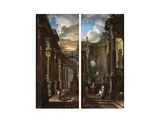 Architekturcapricci by Giovanni Paolo Panini, oil on canvas, offered Mar 2023