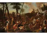 Moses und das Wasserwunder by Sebastiano Ricci, oil on canvas, offered Mar 2024