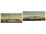 Panorama-ansichten von Malta by Alberto Pulicino, oil on canvas, sold Mar 2026