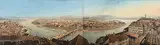Panorama von Basel by Anton Winterlin, gouache, sold Jun 2015