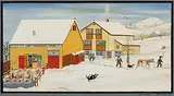 Mein Elternhaus", 1966 by Albert Manser, oil on board, sold Jun 2015