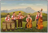 Appenzeller Streichmusik, 1965 by Ulrich Martinelli, oil, sold Jun 2015