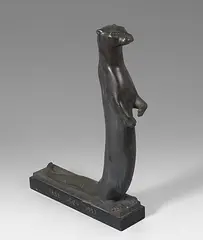 Fischotter by Arnold Huggler, bronze, sold Jun 2015