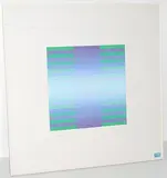 Ohne Titel by Jakob Bill, 1974, color screenprint, sold Jun 2015