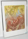 Sonnenglut by Hans Erni, 1983, color lithograph, sold Jun 2015