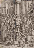 Geisselung Christi by Albrecht Dürer, woodcut, sold Dec 2014