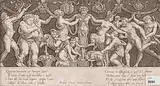 Das Opfer an Priapus by Meister mit dem Würfel, engraving, sold Dec 2014