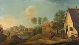 Nachfolger des 18.Jhs by David der Jüngere Teniers, oil on canvas, sold Dec 2014