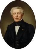 Portait eines Herrn by Holland, 19.Jh., oil on panel, offered Dec 2014