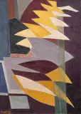 Spazio by Silvano Bozzolini, 1949, oil on canvas, sold Dec 2014