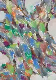 Komposition by Alfred Manessier, 1968, oil on panel, sold Dec 2014