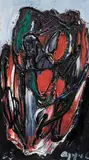 Komposition by Karel Appel, 1958, oil on canvas, sold Dec 2014