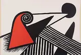Ohne Titel by Alexander Calder, color lithograph, sold Dec 2014