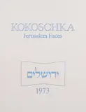 Jerusalem Faces by Oskar Kokoschka, 1973, lithograph, offered Dec 2014