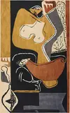 Femme à la main levée by Le Corbusier, 1954, color lithograph, sold Dec 2014