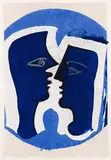 Lettera Amorosa by Georges Braque, color lithograph, sold Dec 2014