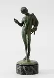 Italien, Ende 19.Jh., nach dem Vorbild der Antike by Kleine Figur "Dionysos", bronze, sold Dec 2014