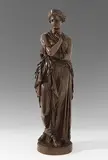 Frankreich, Ende 19.Jh by Figur "Hélène", bronze, sold Dec 2014